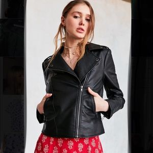 UO Vegan Leather Jacket